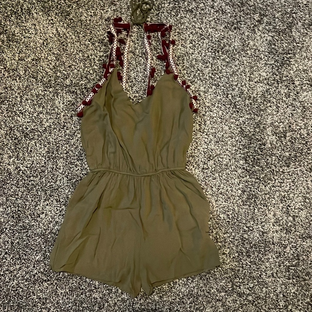 🎈Olive Romper